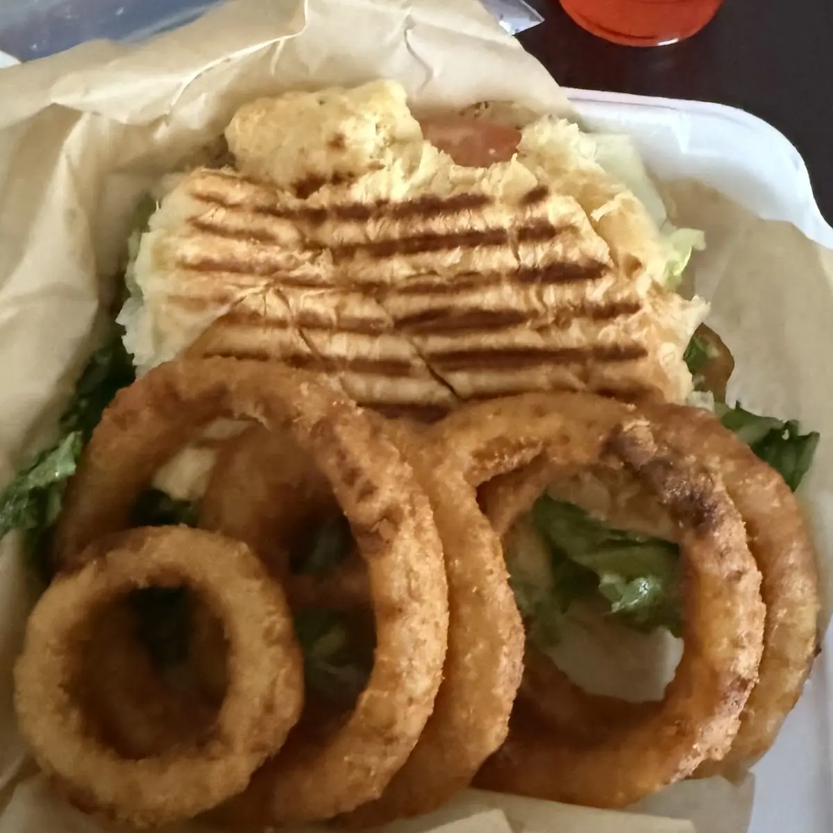 Turkey Bacon Avocado Panini