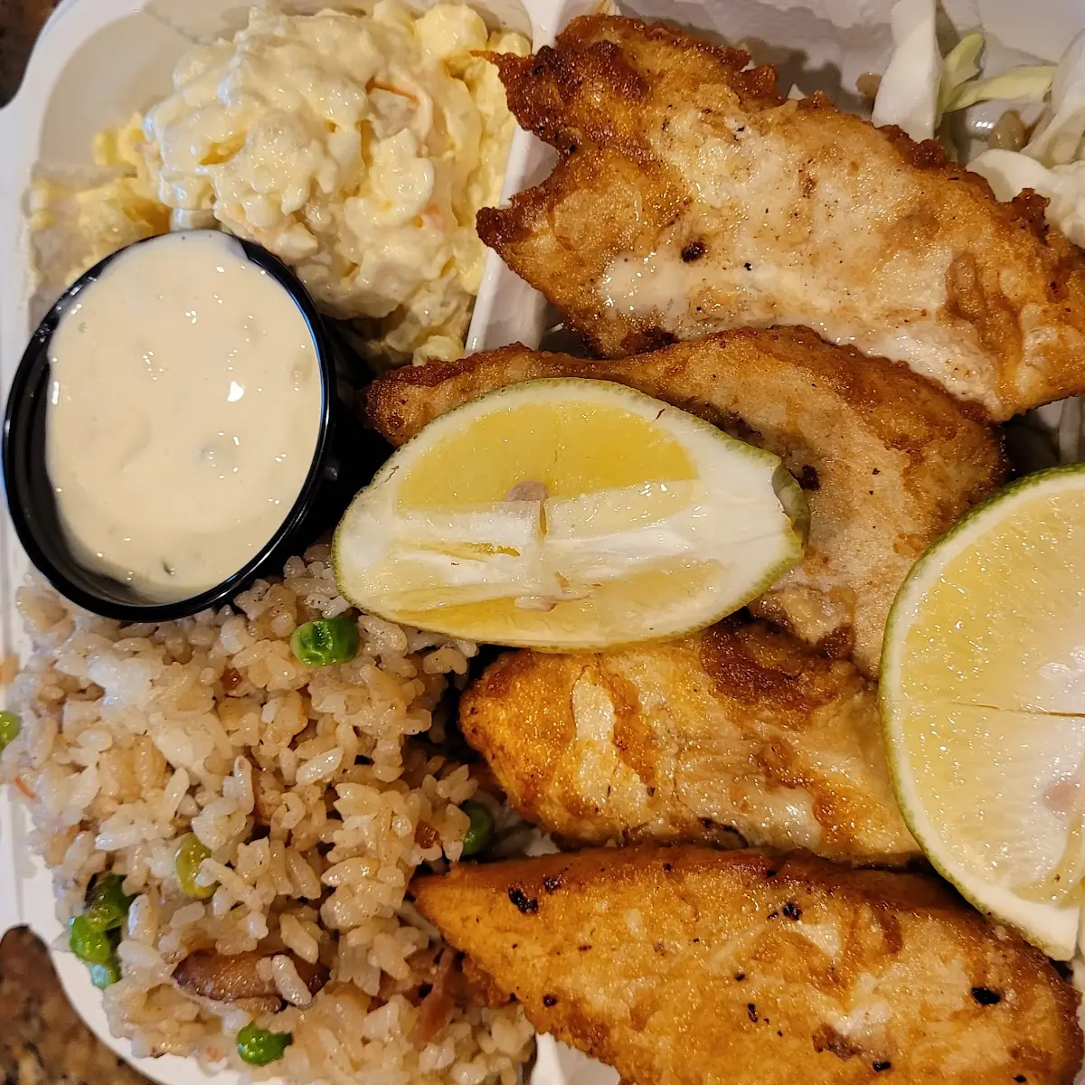 Ono with Fried Rice