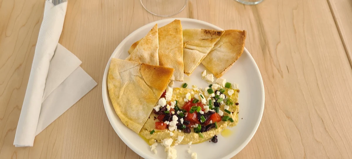 Pita Et Humus Méditerranéenne