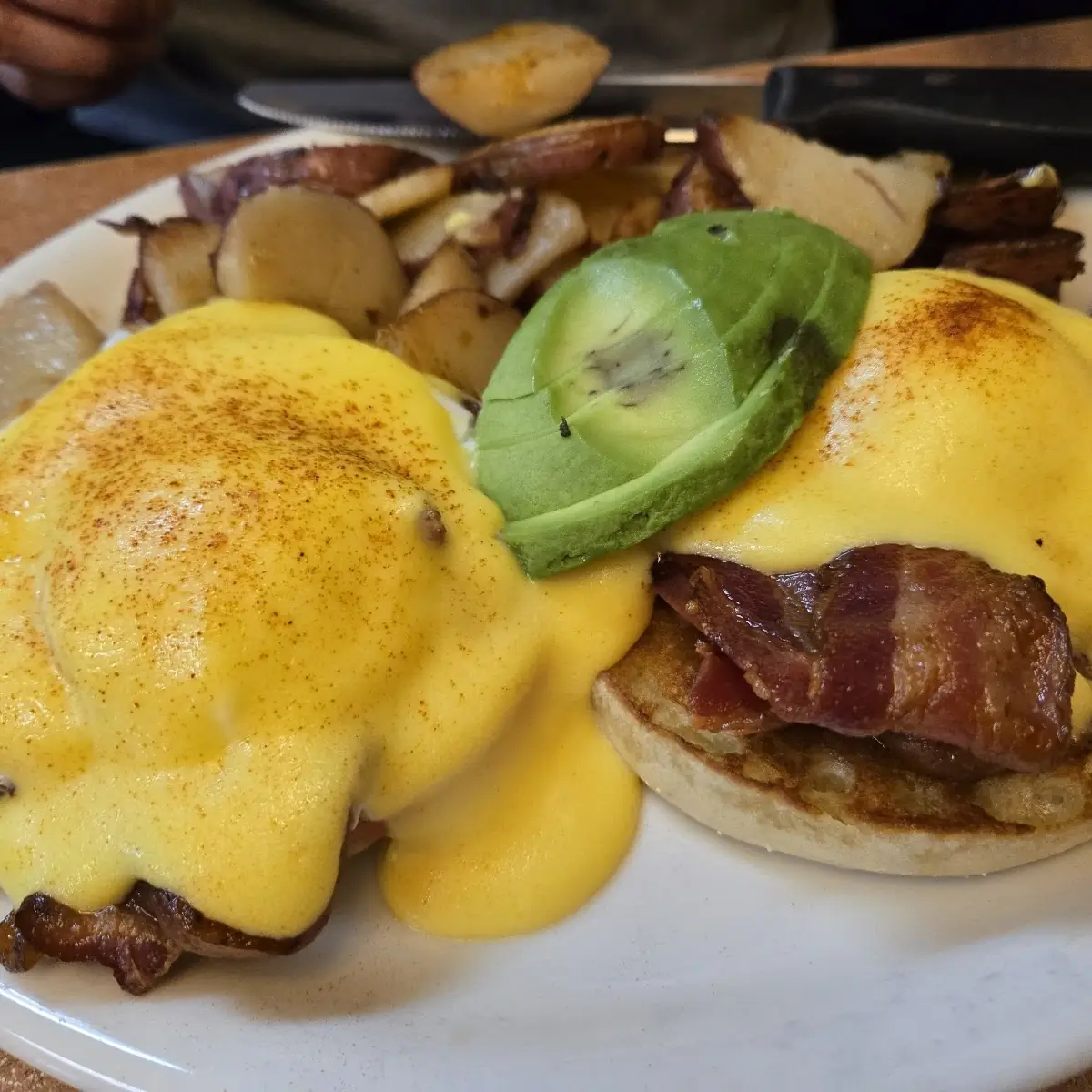 Salmon Eggs Benedict