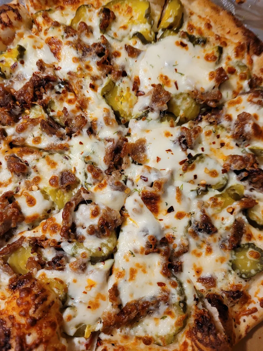 Dill Pickle Pizza, The Meating Room