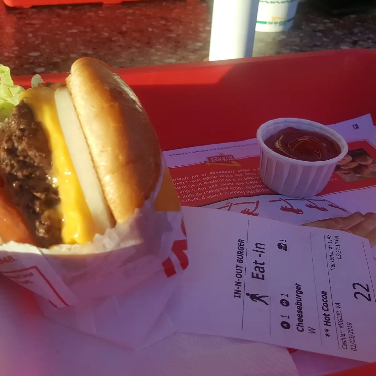 Cheese Burger Combo