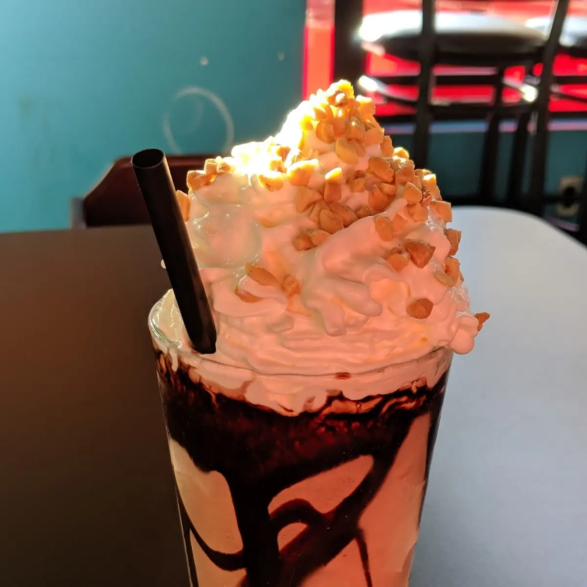 Peanut Butter Chocolate Milkshake
