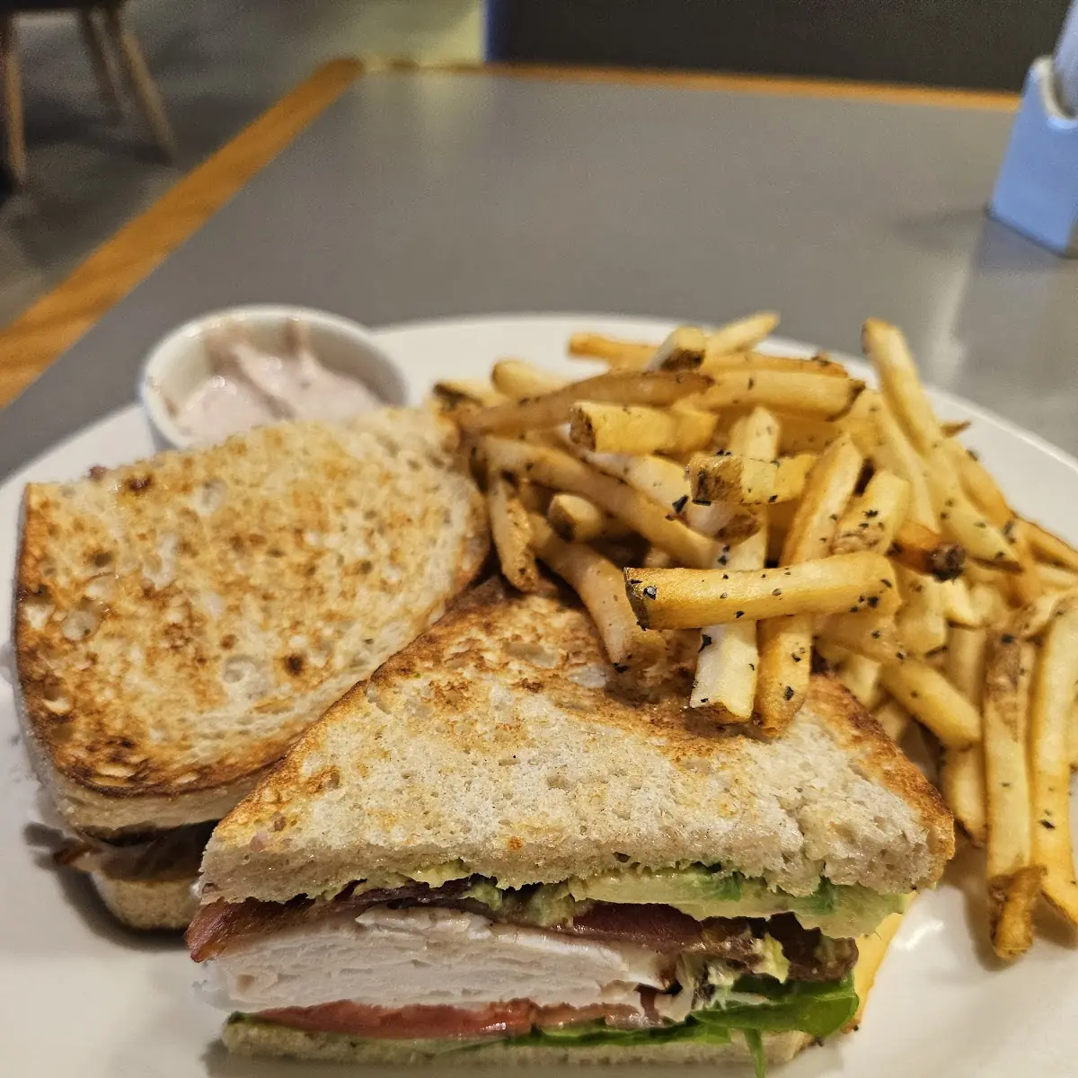 Roasted Turkey and Avocado Club