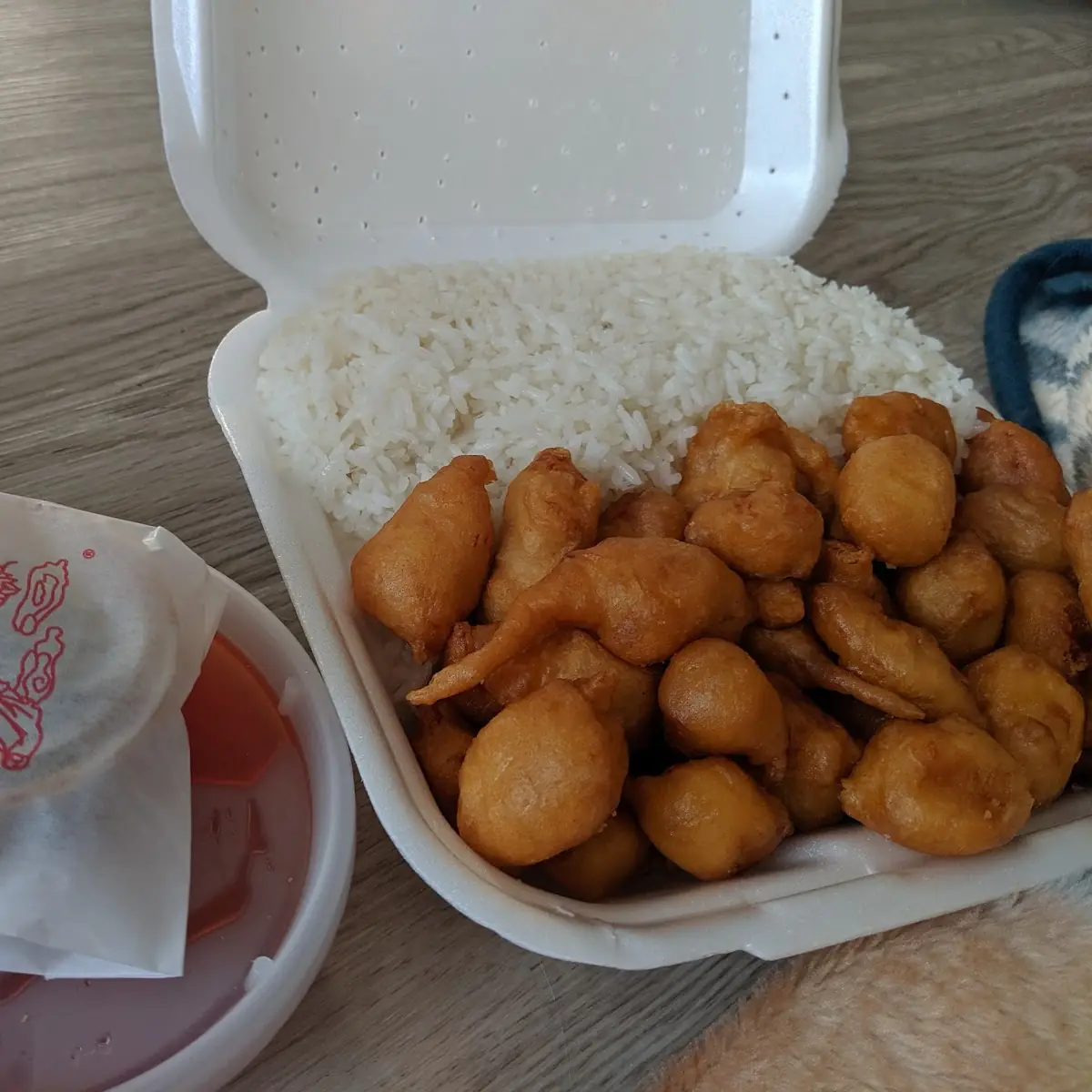 Sweet and Sour Chicken Combo White Rice