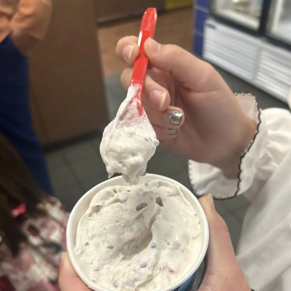 Cotton Candy Blizzard Treat