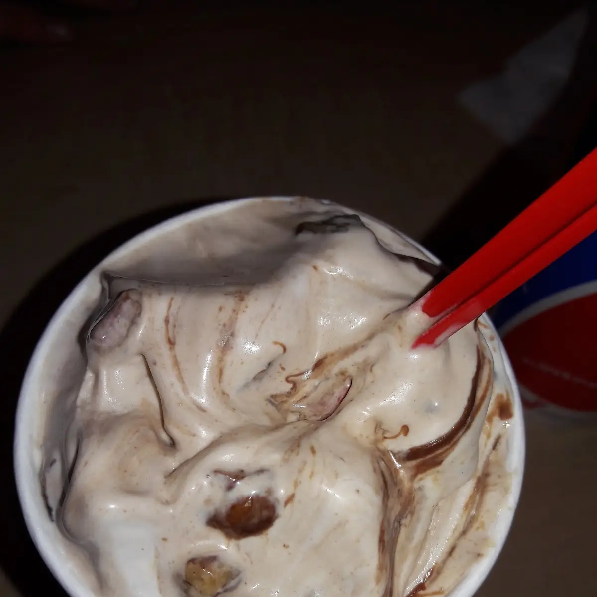Reese Peanut Butter Cups Blizzard Cake