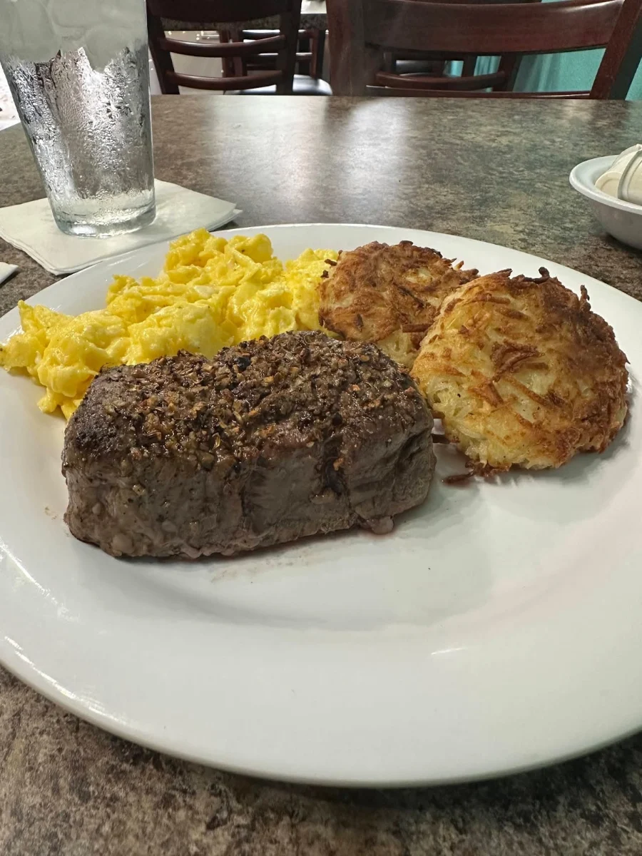 Filet Mignon and Eggs