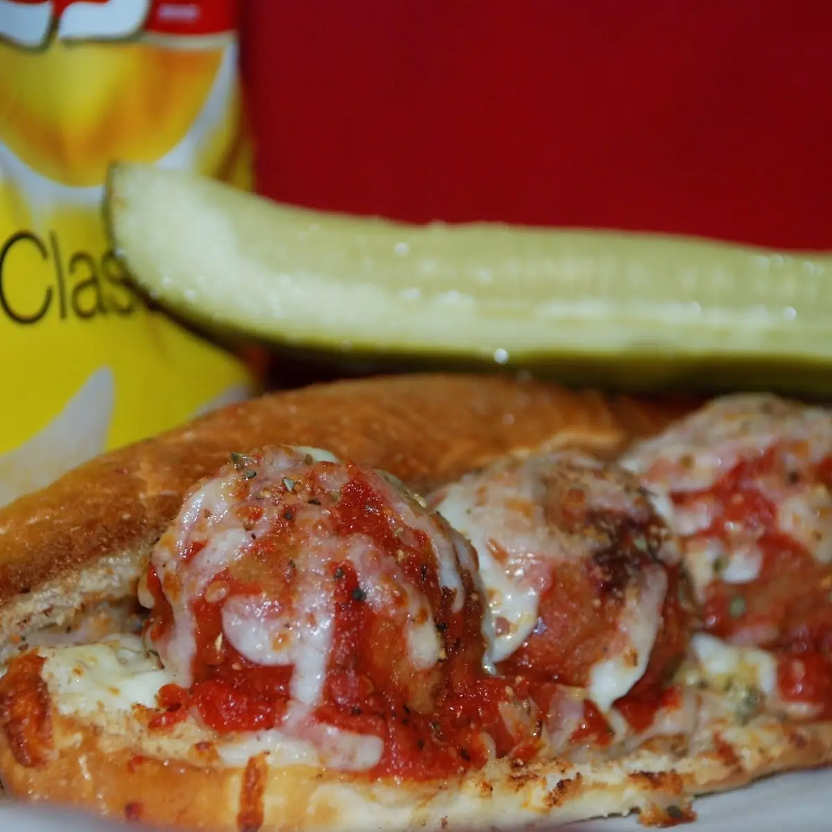 Savory Italian Meatballs Sandwich