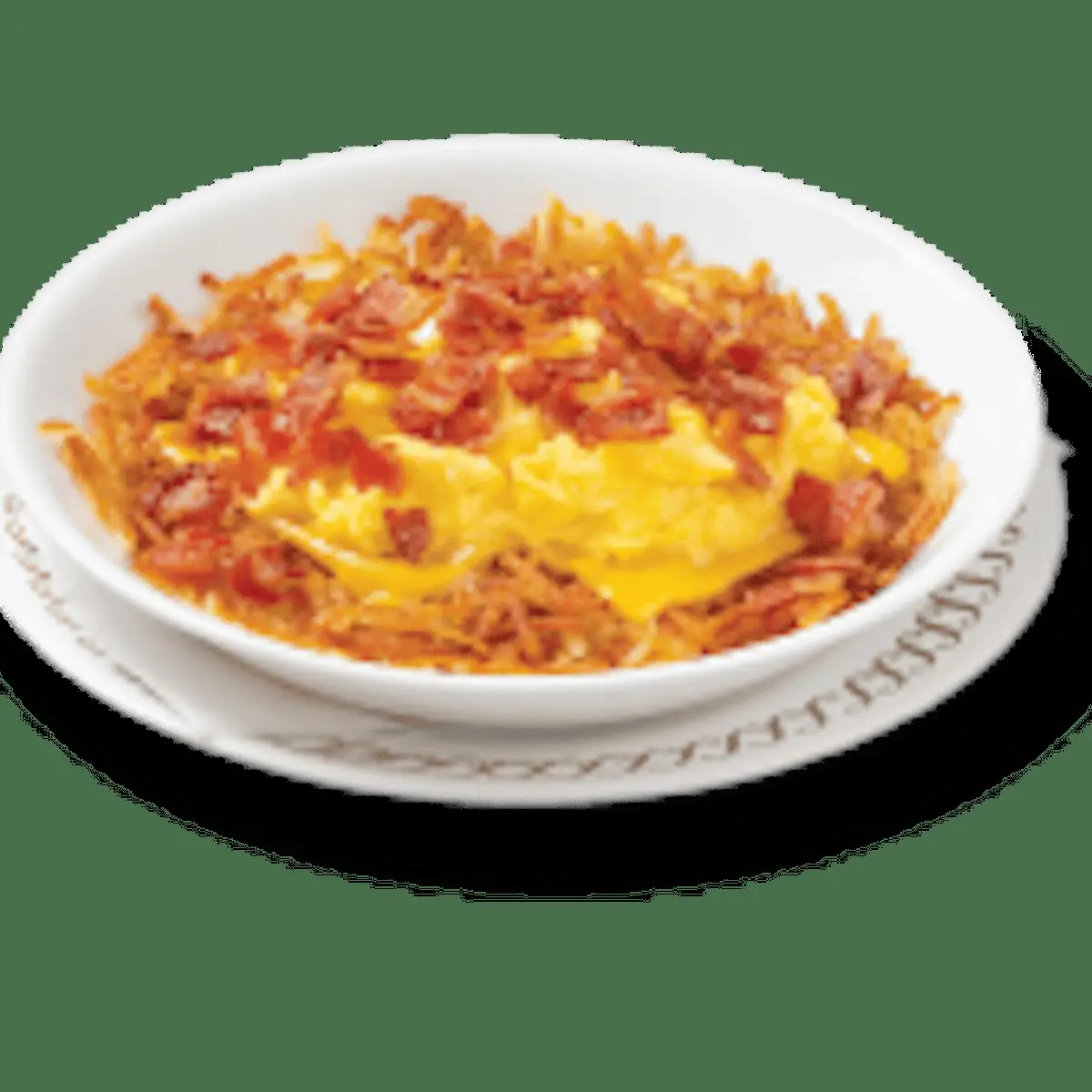 Bacon Egg & Cheese Hashbrown Bowl