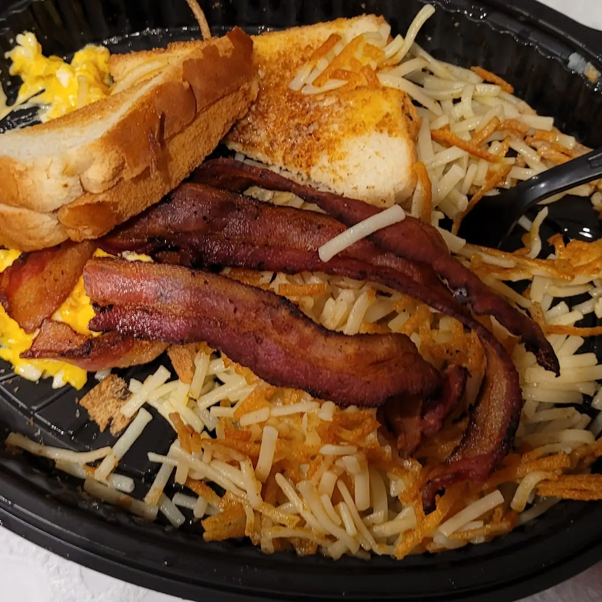 Eggs Bacon and Hash Browns