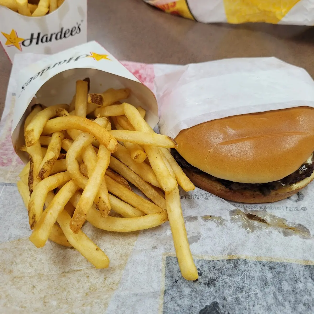 Mushroom Swiss Burger Combo with Fries