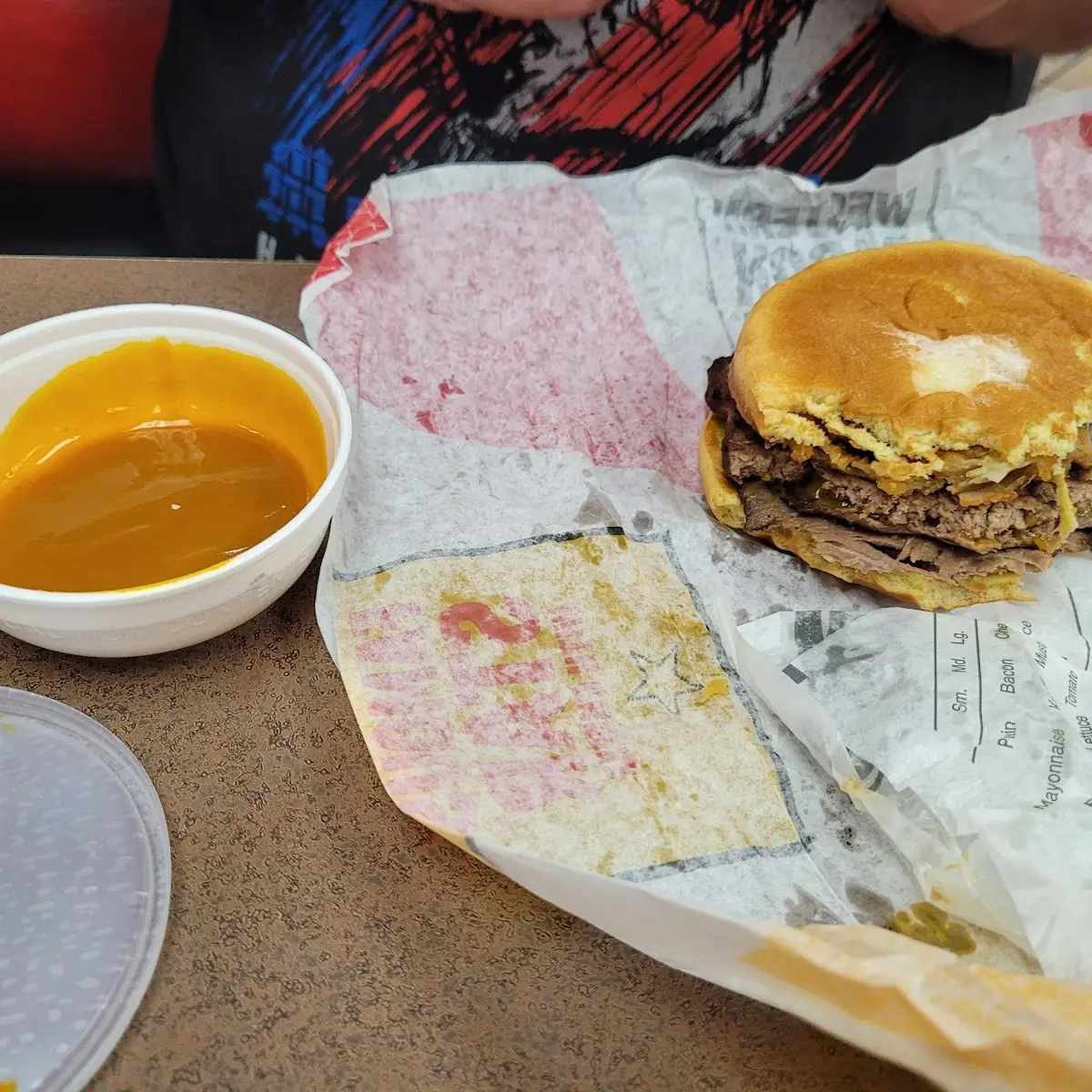 Primal Burger Combo with BBQ Sauce on the Side
