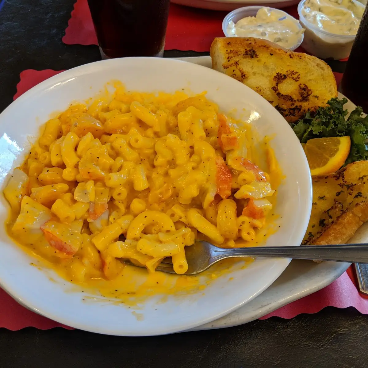 Seafood Mac and Cheese