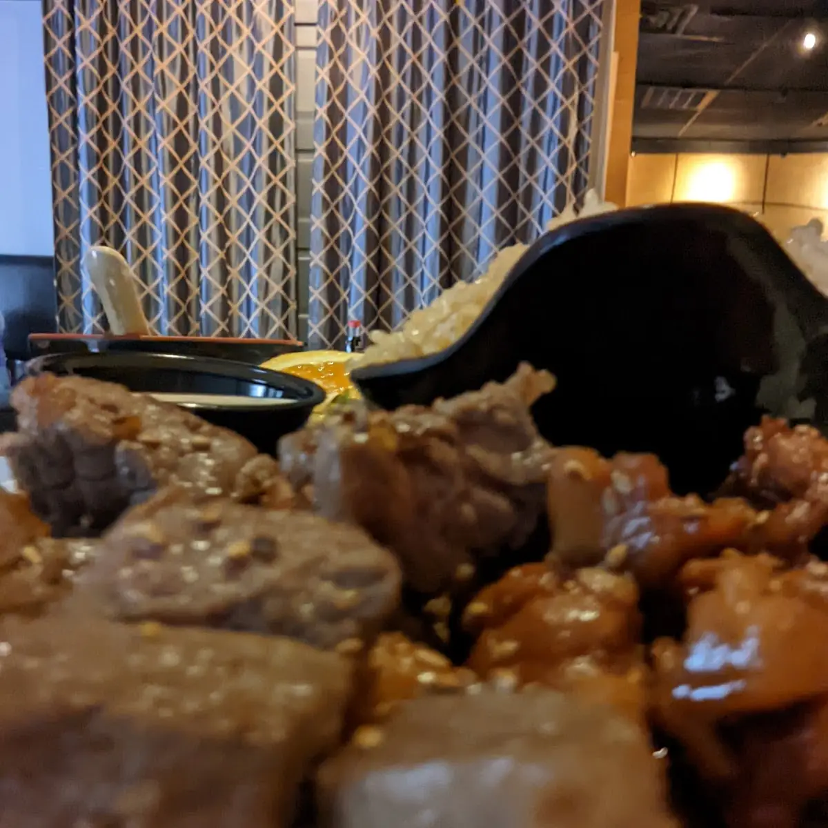 Steak and Chicken Teriyaki