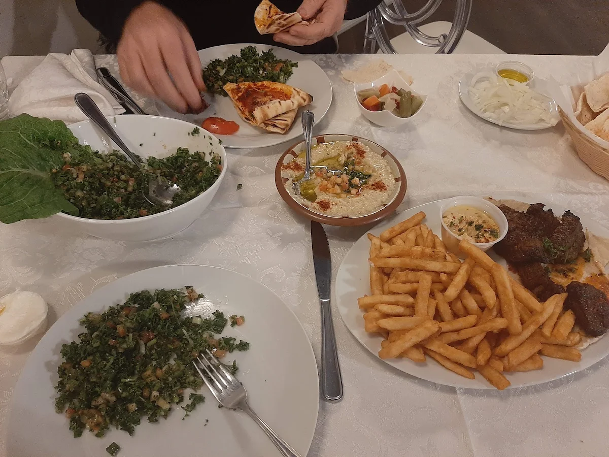 Tabouli Salad Filet Mignon Baba Ghanoush
