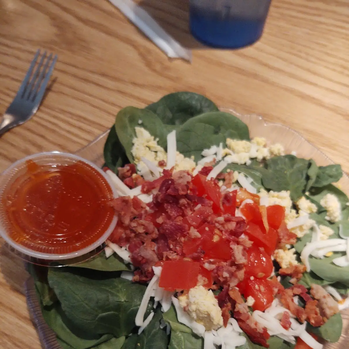 Large Spinach Salad