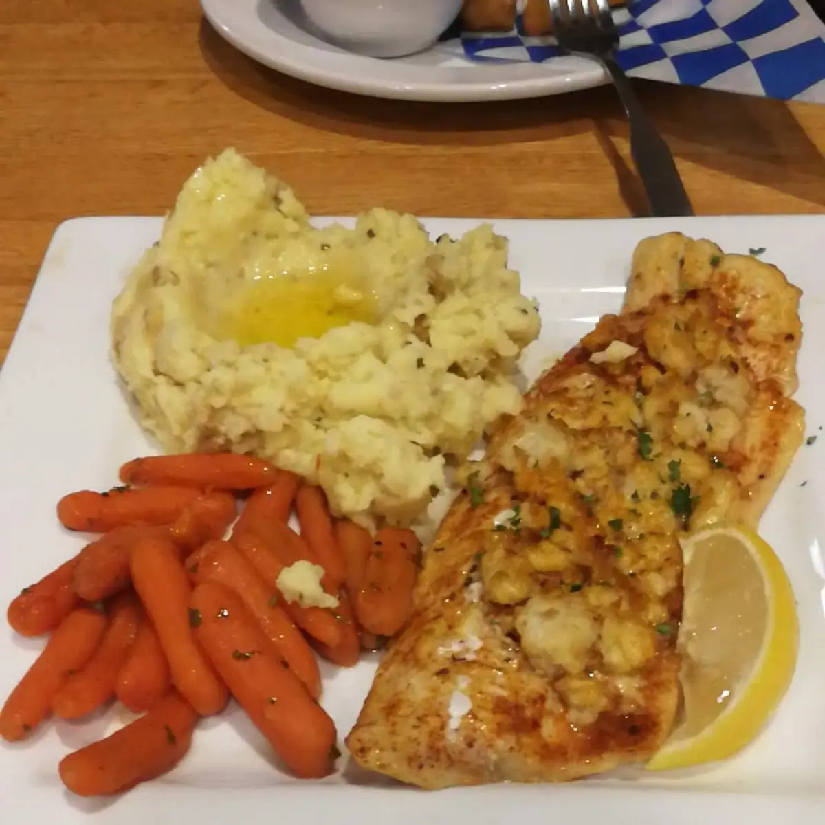 Island Herb-Crusted Walleye