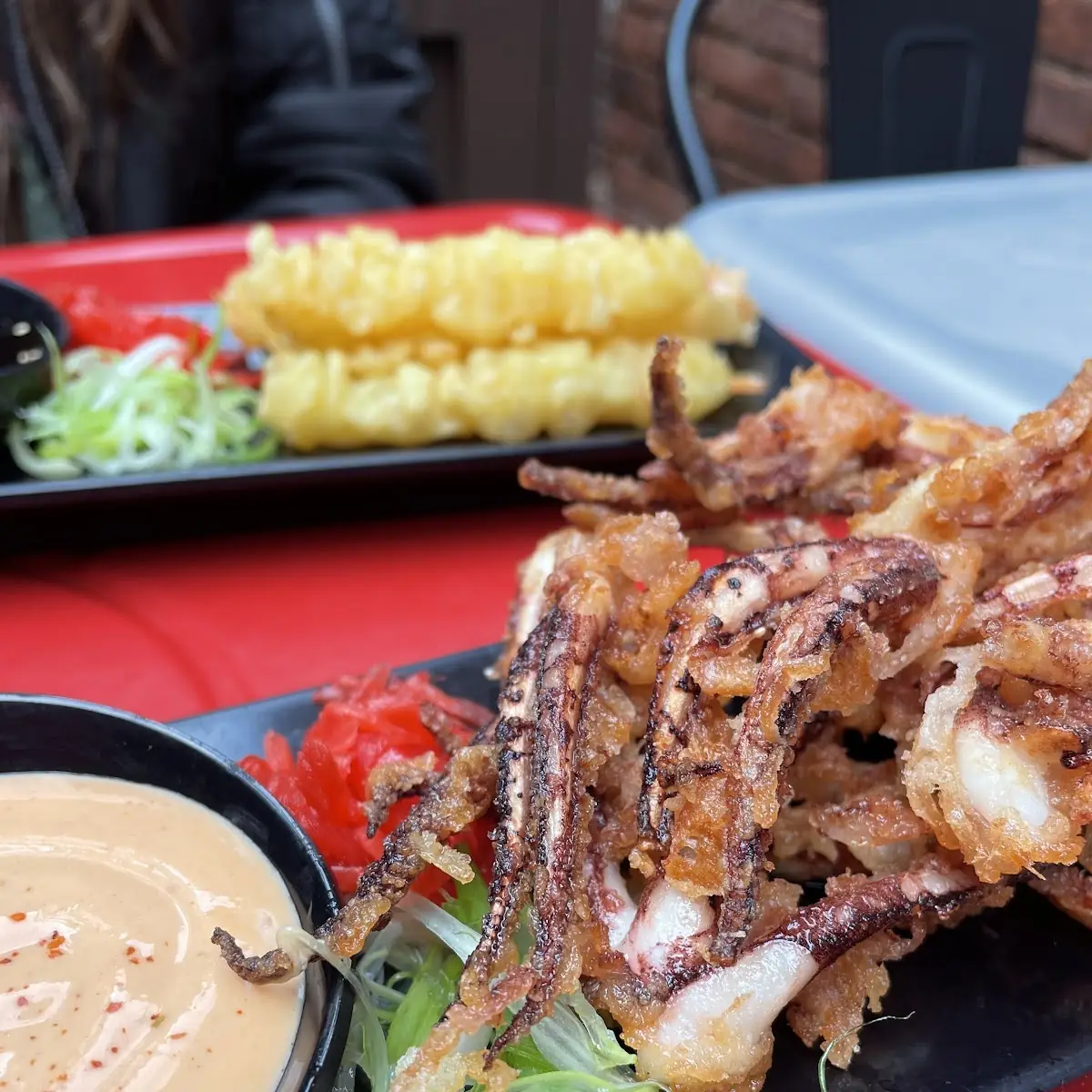 Crispy Soft-Shell Crab with Plum Sauce
