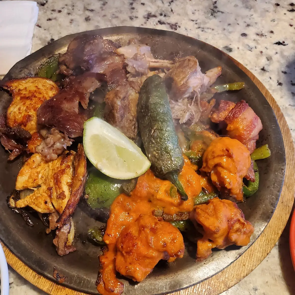 Fajitas Cielo Mar Y Tierra