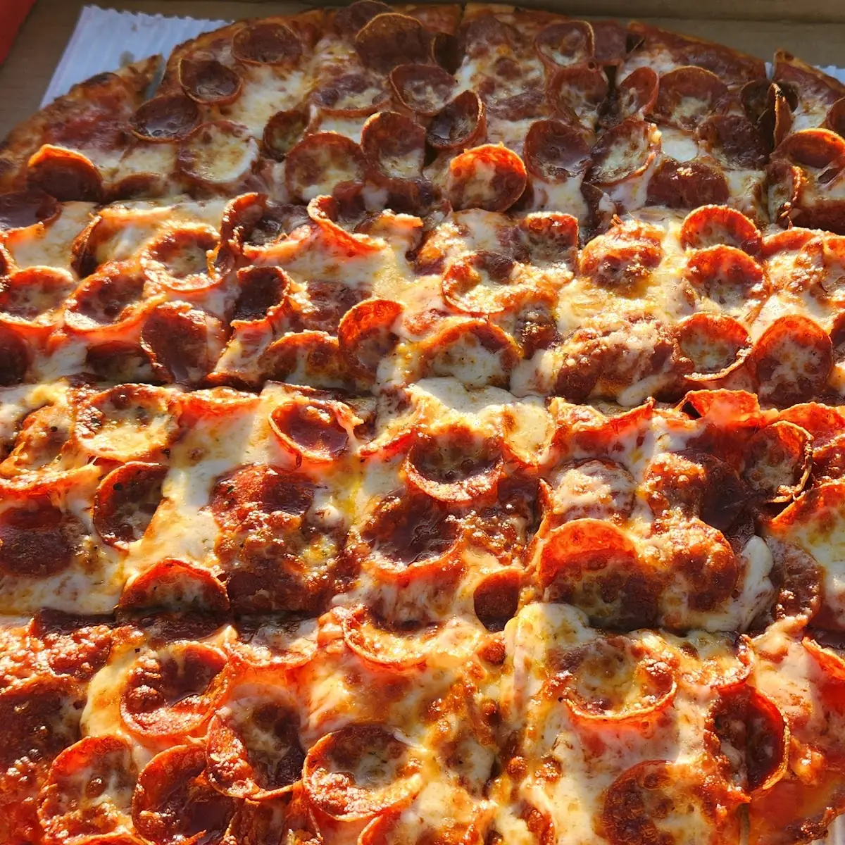 Old World Pepperoni Pizza with Extra Cheese