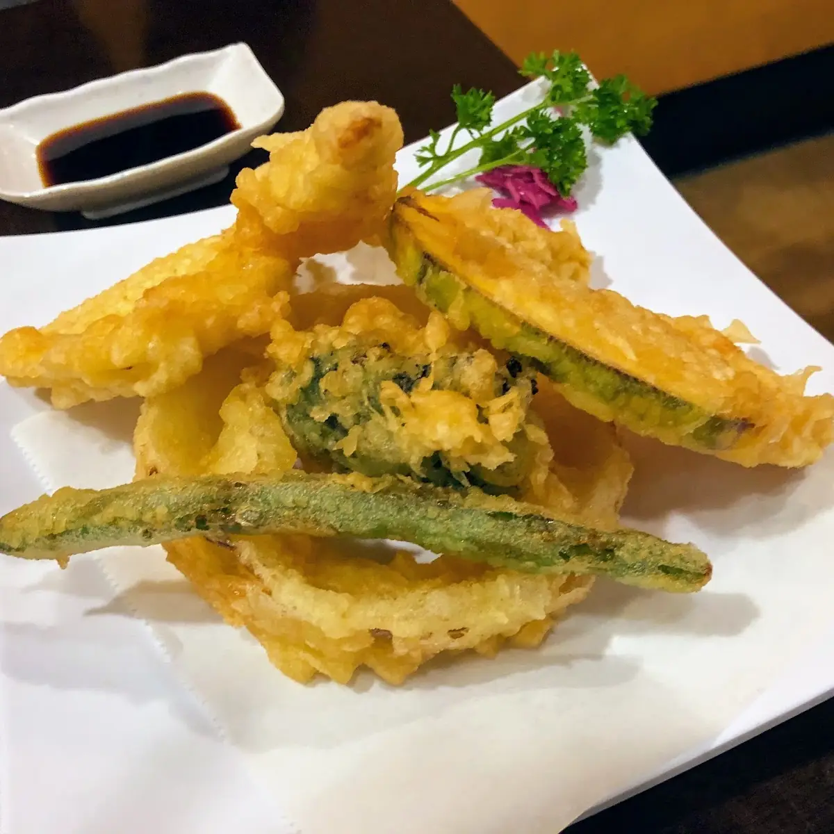 L Vegetable Tempura