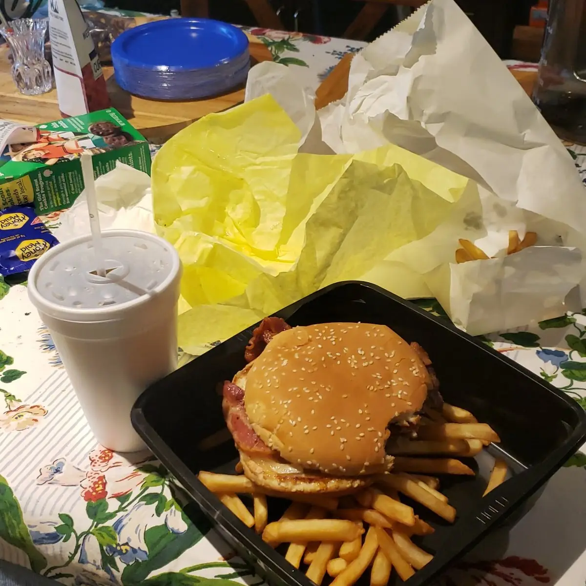 Bacon Cheeseburger Combo