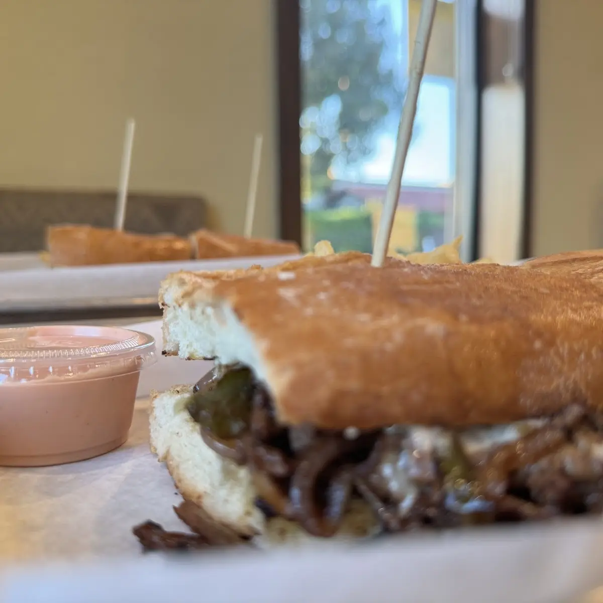 Philly Cheese Sandwich