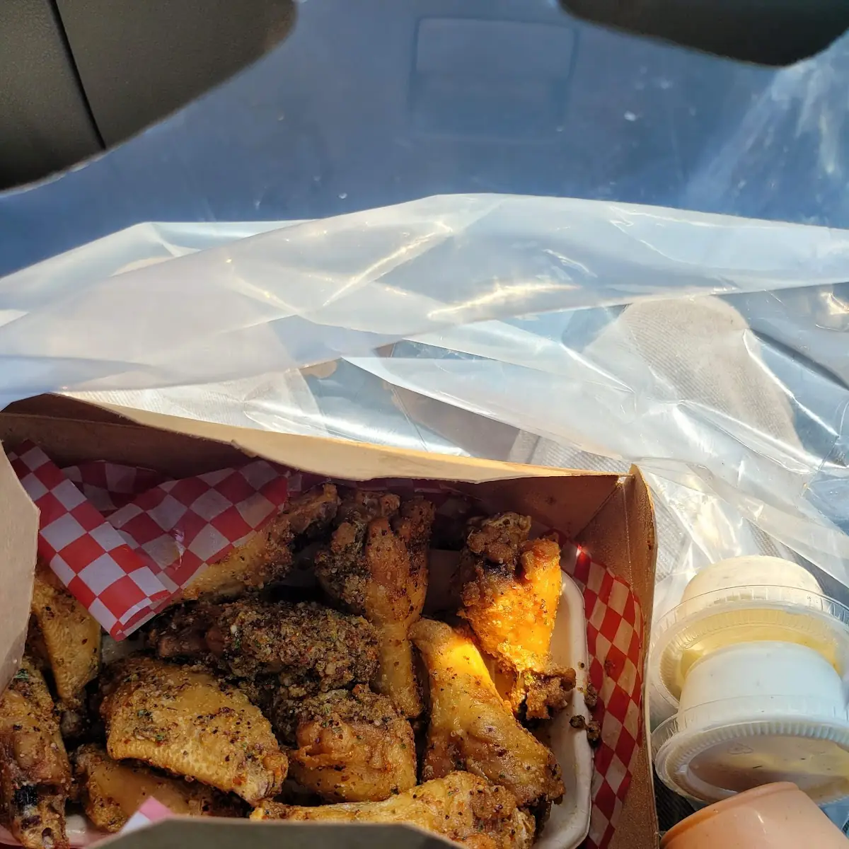 Spicy Garlic Parmesan Wings
