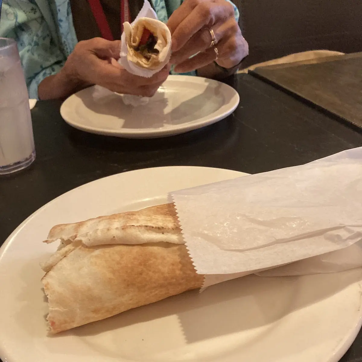 Lamb Kebab Sandwich