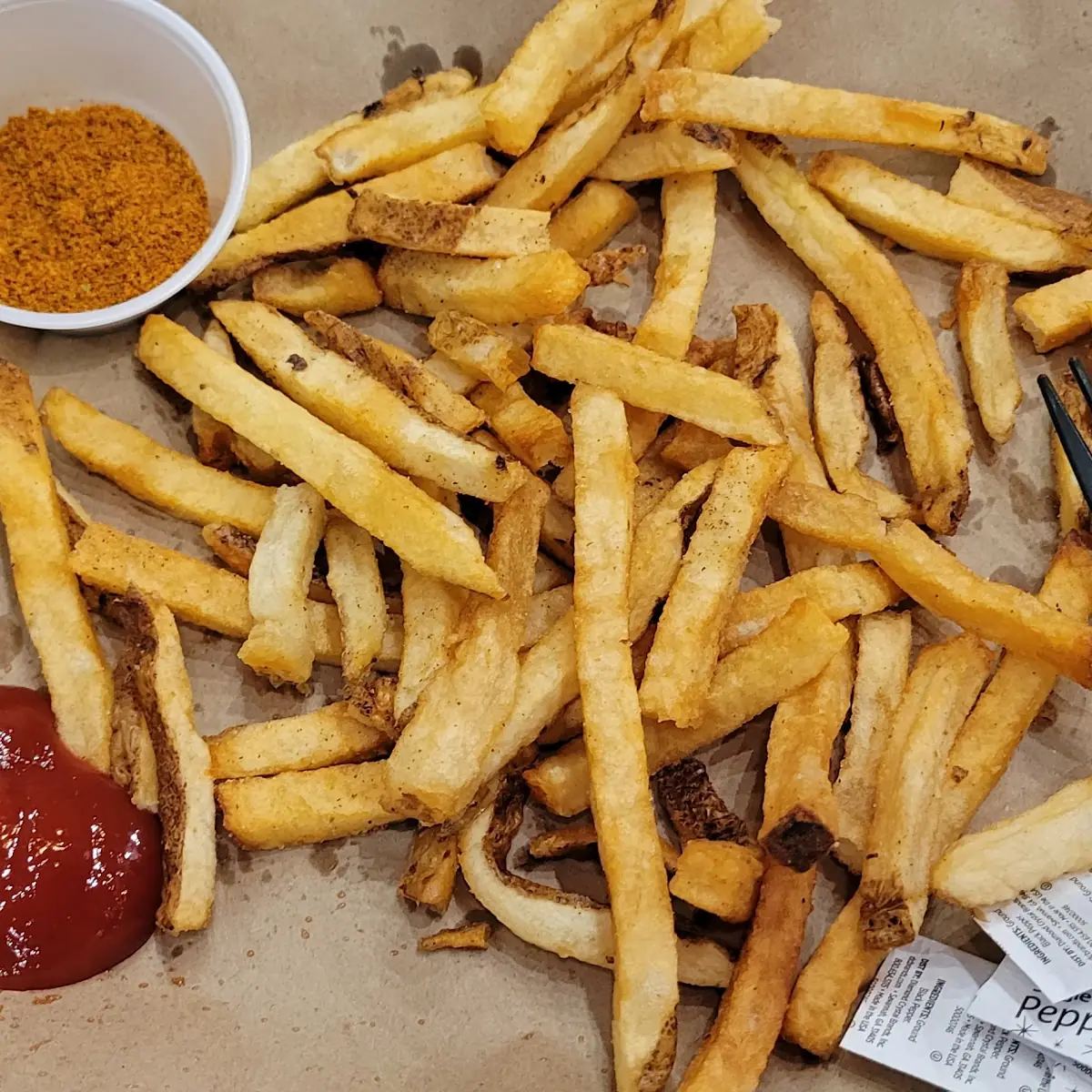 Fries and Mac and Cheese