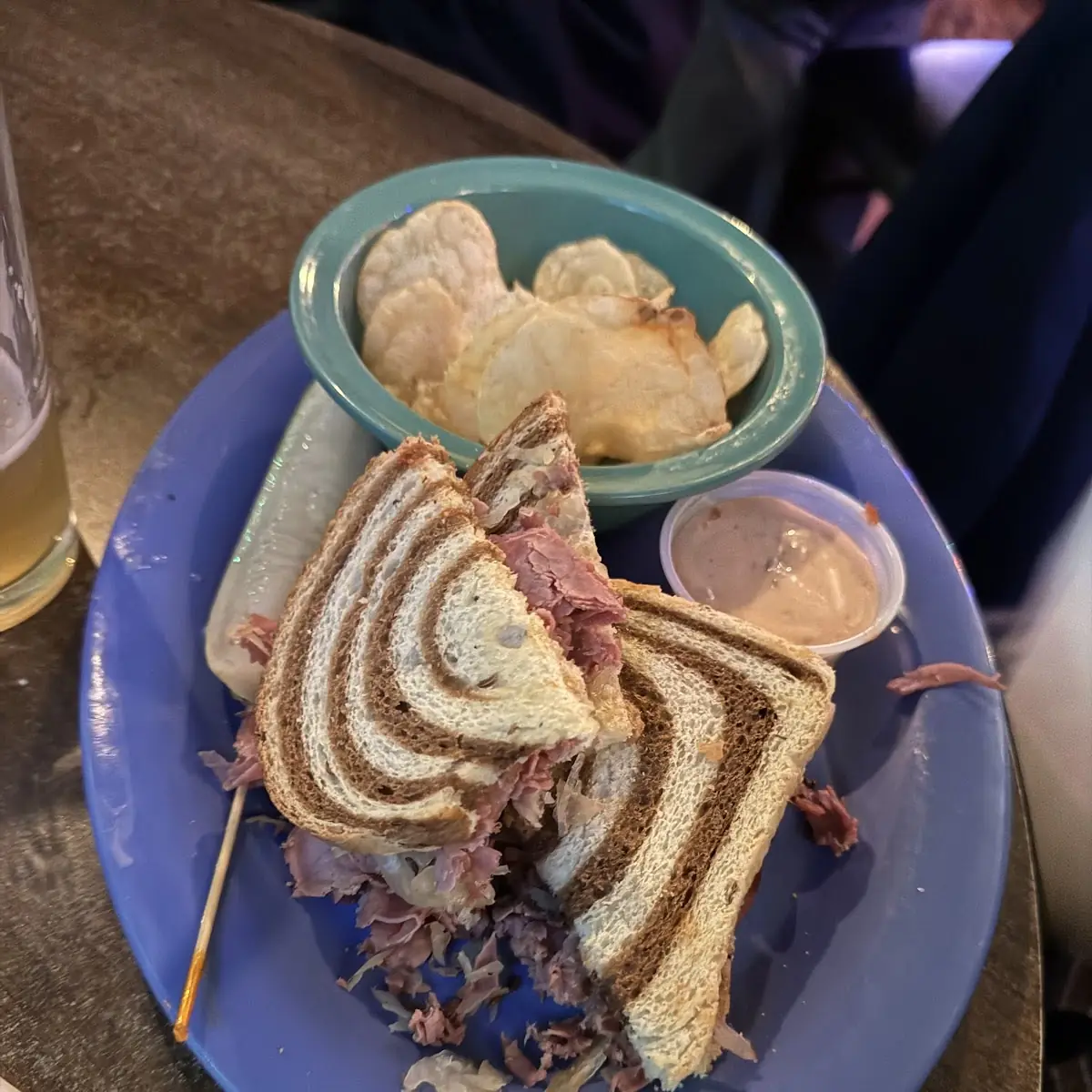 Chef's Incredible Corned Beef Reuben Sandwich