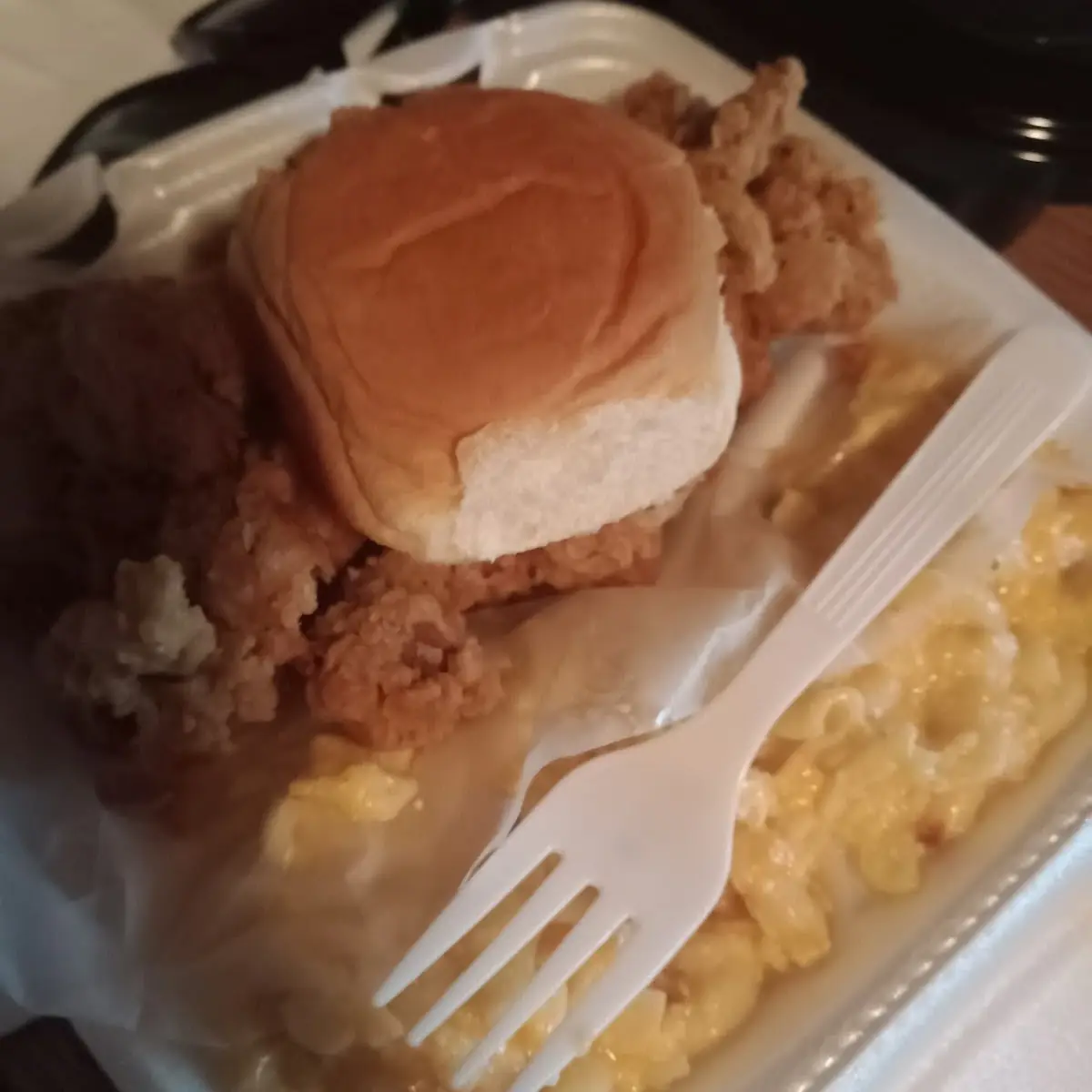 Gizzard Dinner Double Mac N Cheese