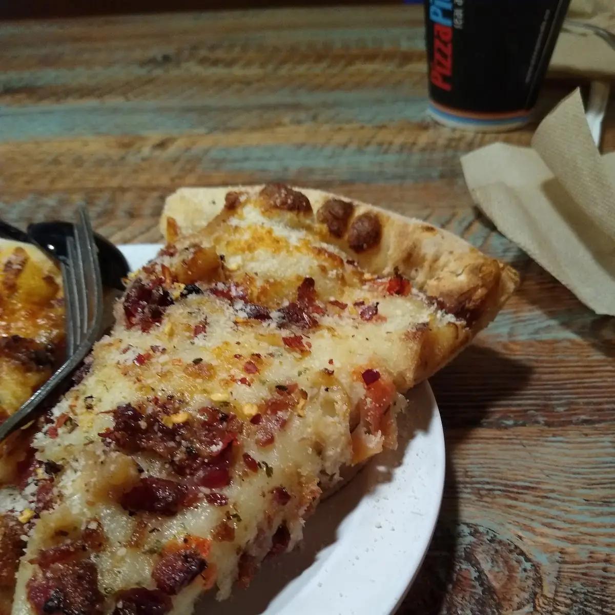 Chicken Alfredo Pizza
