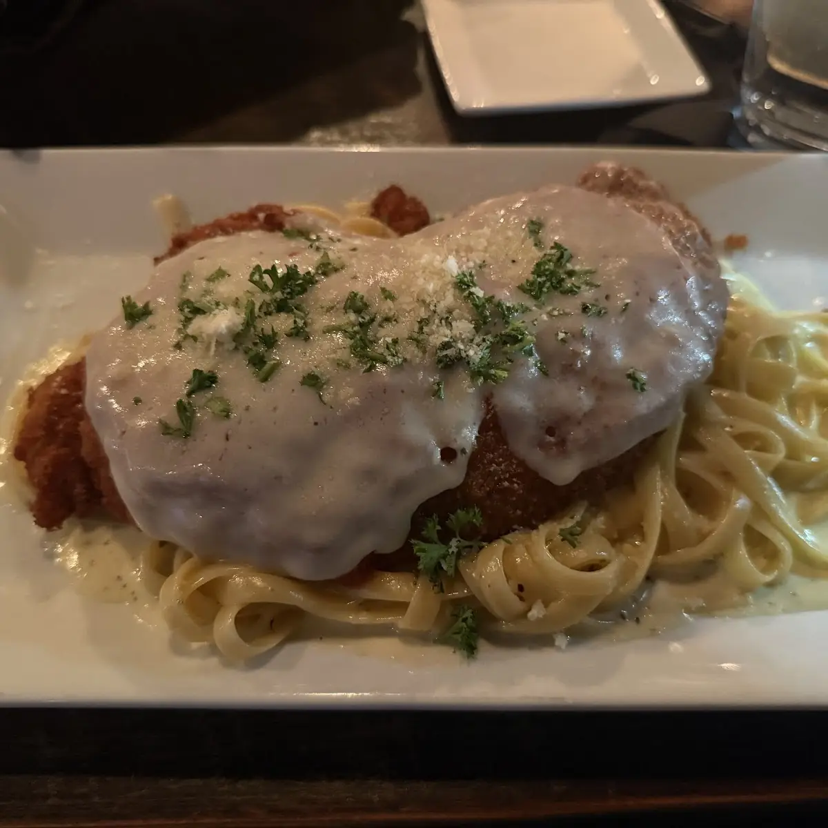 Alfredo Chicken Parmesan
