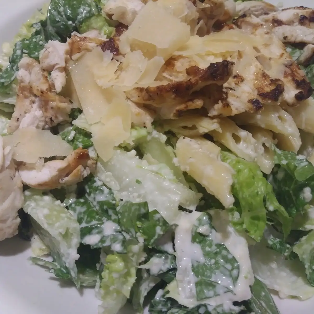 LoCarb Salmon Caesar Salad