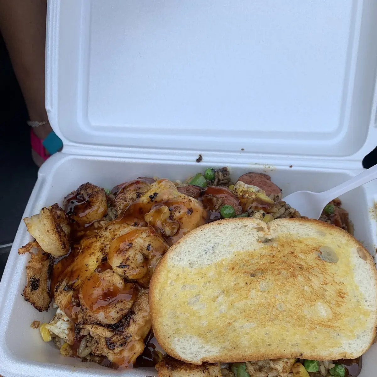 Grilled Salmon N Shrimp N