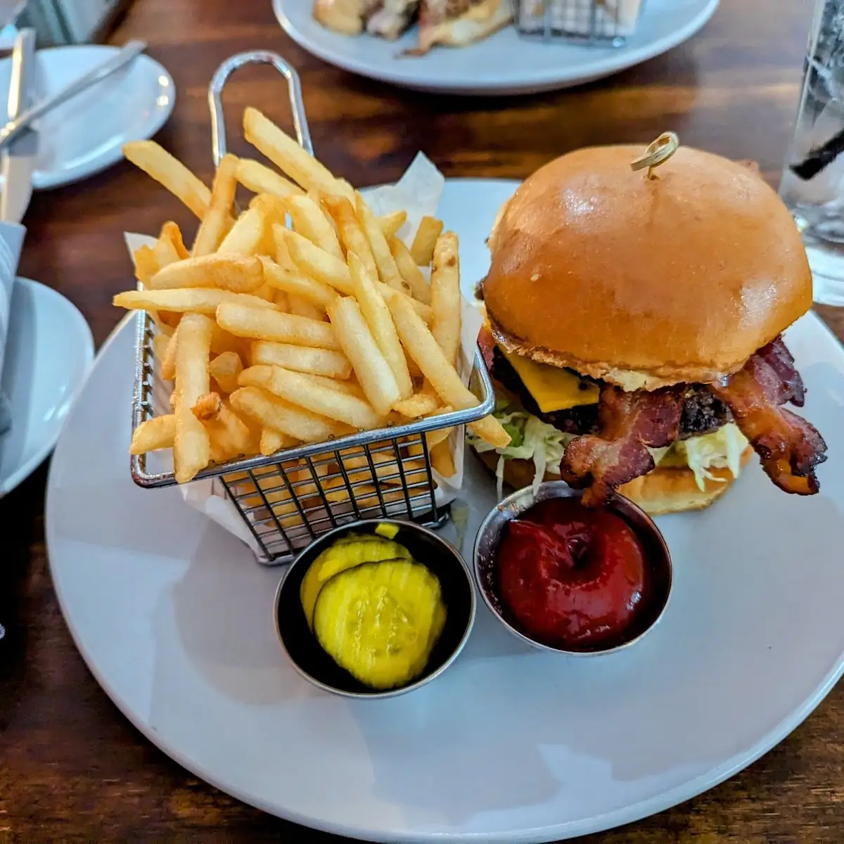 Mason's Double Stack Burger