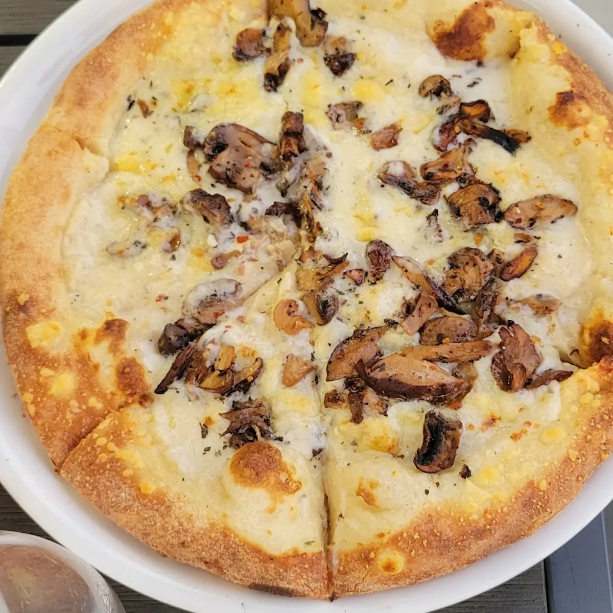 Mushroom Pizza