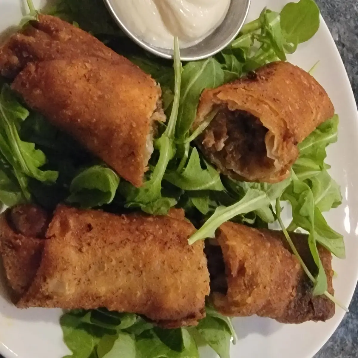 Steak Egg Rolls
