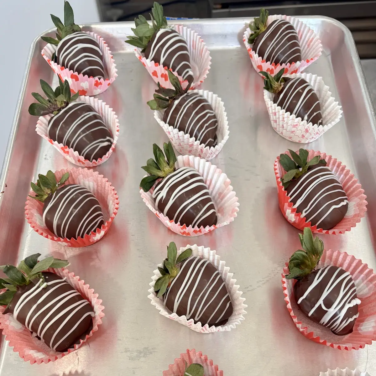 4 Chocolate Covered Strawberries