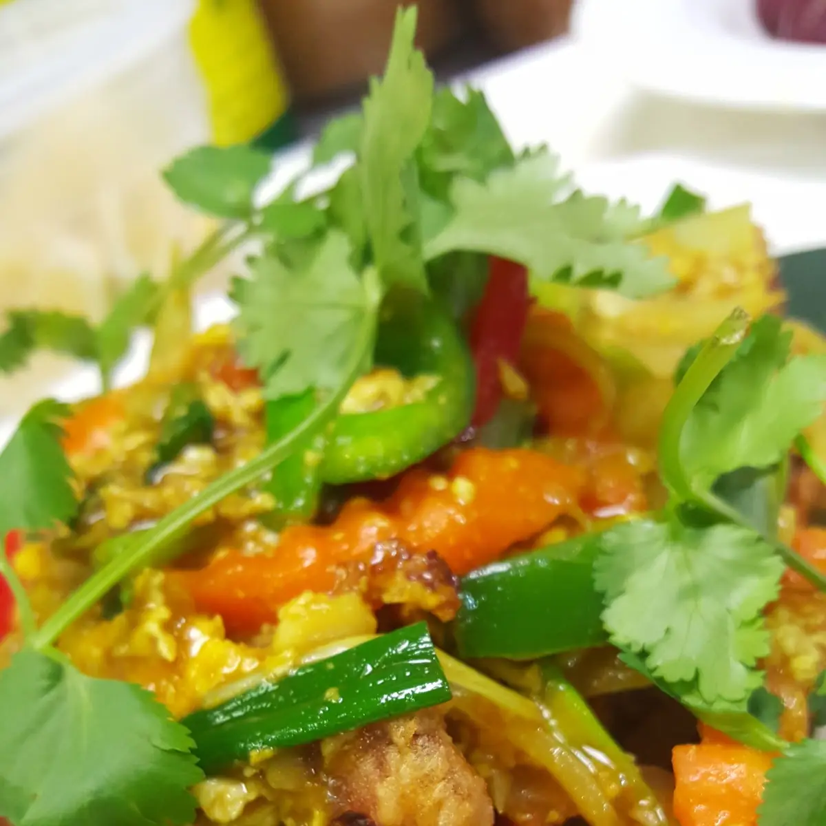Soft Shell Crab with Curry Powder