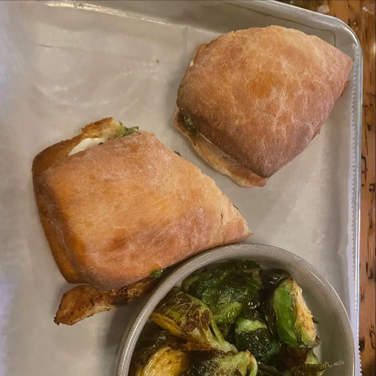 Pesto Chicken Sandwich