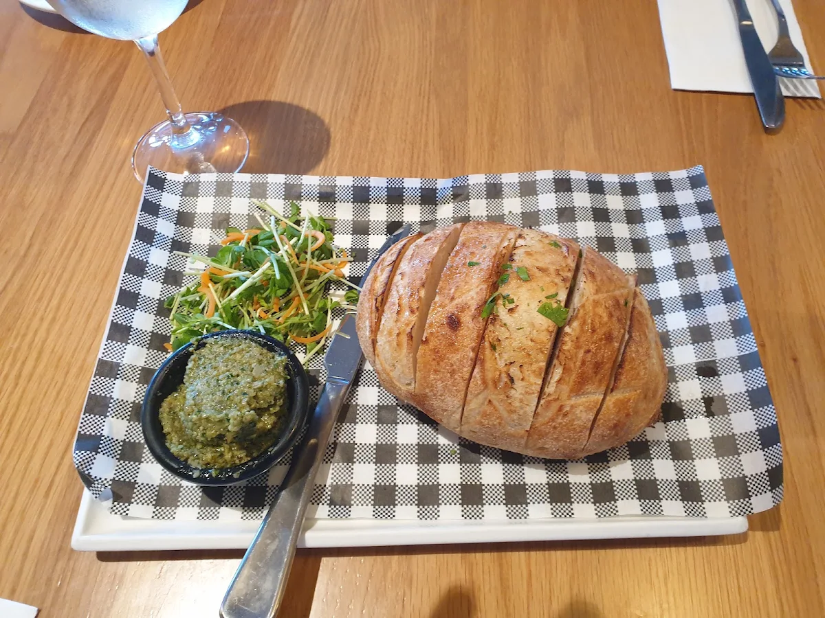 Hot Cob Loaf with Olive Pesto, Surfair Beach Hotel
