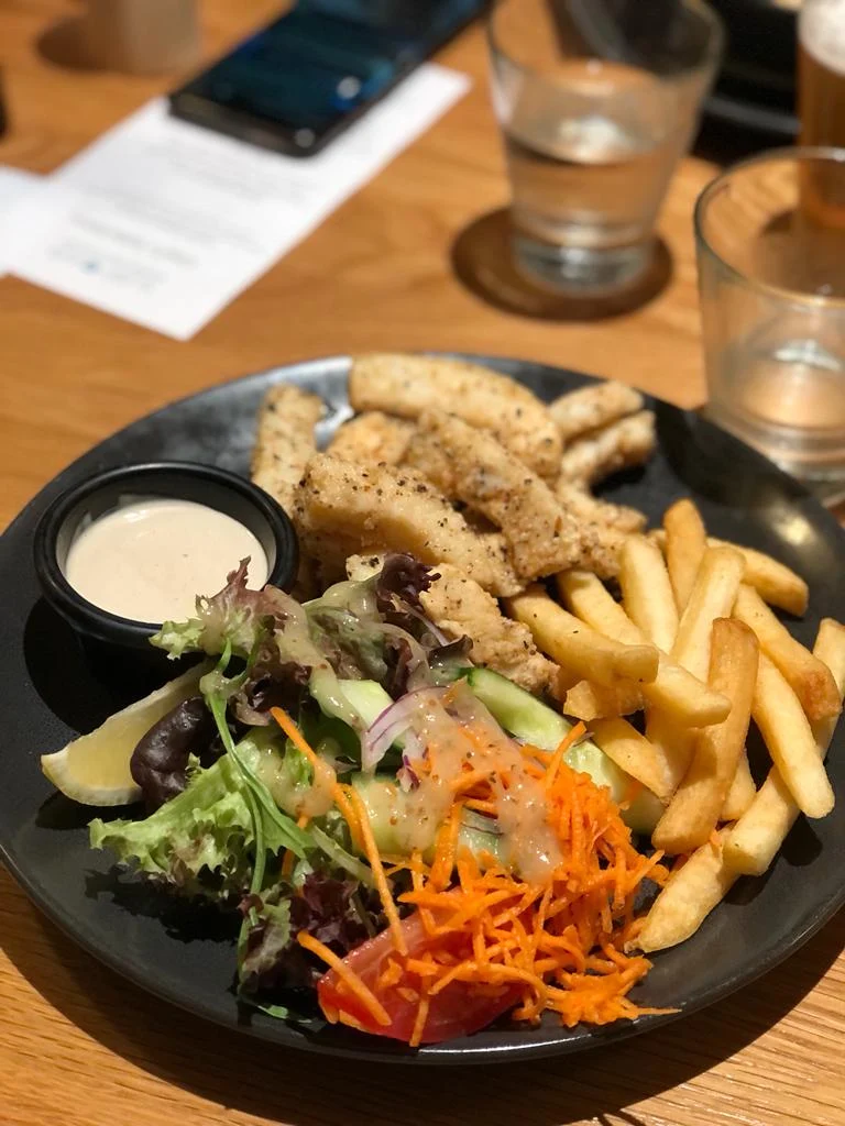Lemon Pepper Calamari, Surfair Beach Hotel