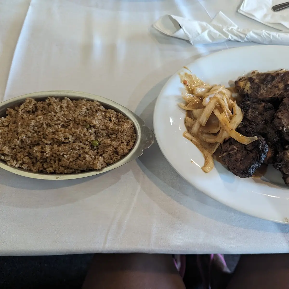 Lamb and Jollof Rice