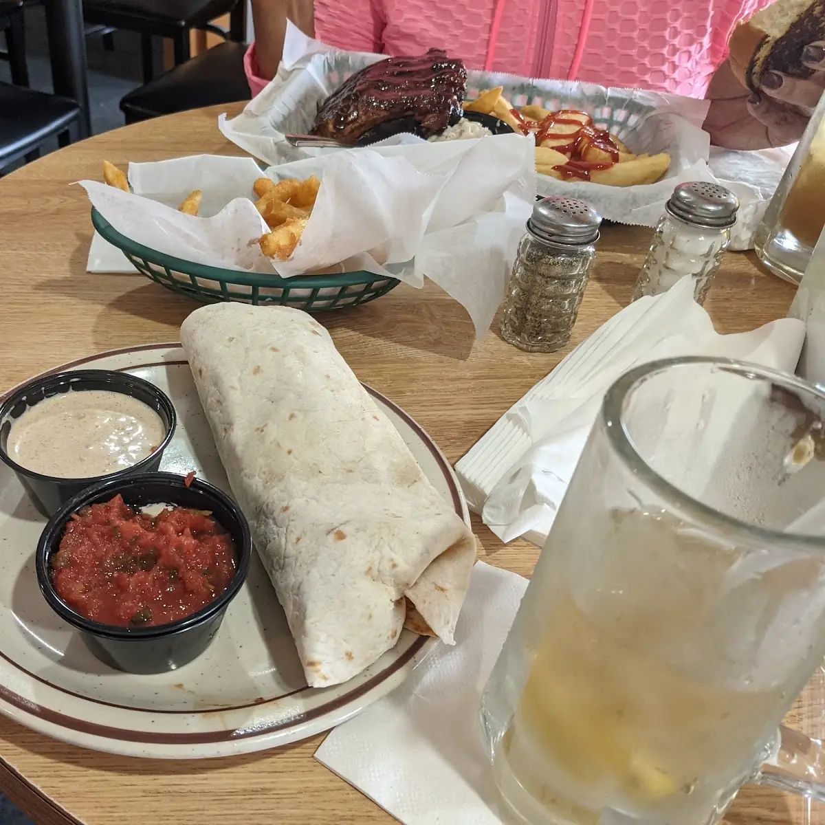 Grill Chicken Fajita Wrap