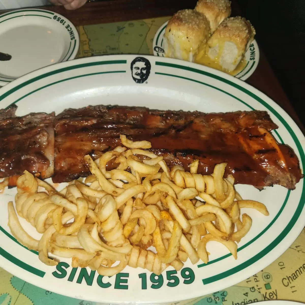 Ribs Half Rack with Fries