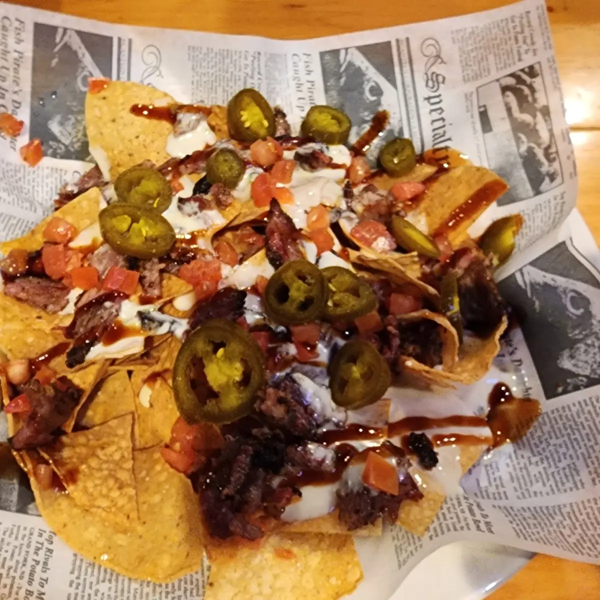 BBQ Nachos