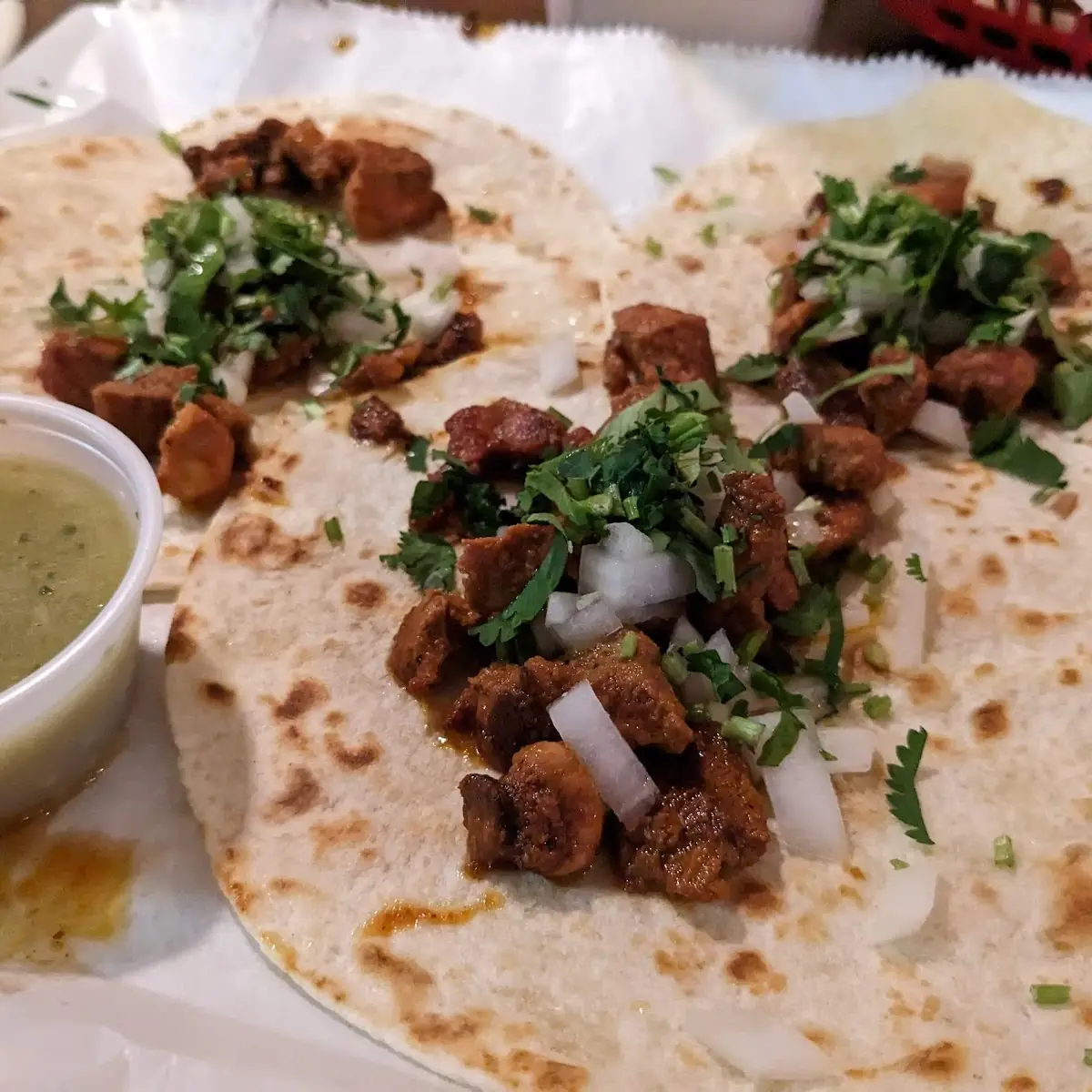 Carne Asada Taco Plate